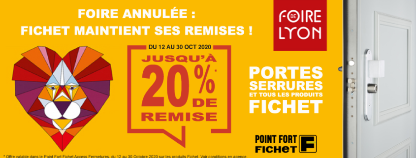 Offre promotionnelle sur les produits Fichet