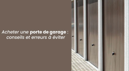 porte de garage à Lyon