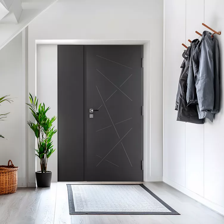 Porte blindée de maison Fichet Stylea SL avec tierce latérale